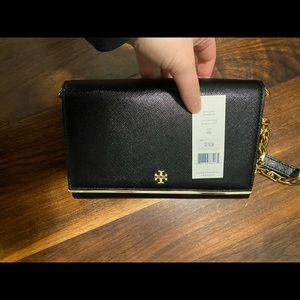 Tory Burch Emerson wallet on chain crossbody